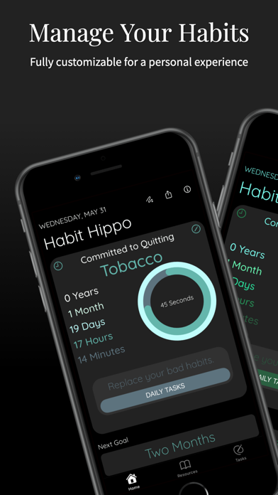 Habit Hippo • Quit Addictions Screenshots
