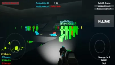 Tangkapan layar Bare Bones Zombie Survival