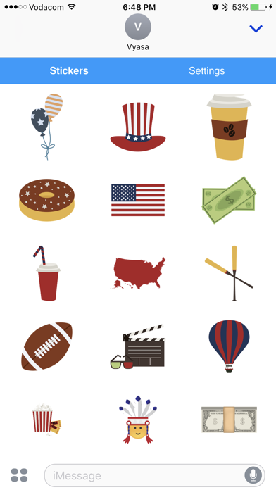 American Emoji - Great Emoticons for Texting Screenshots