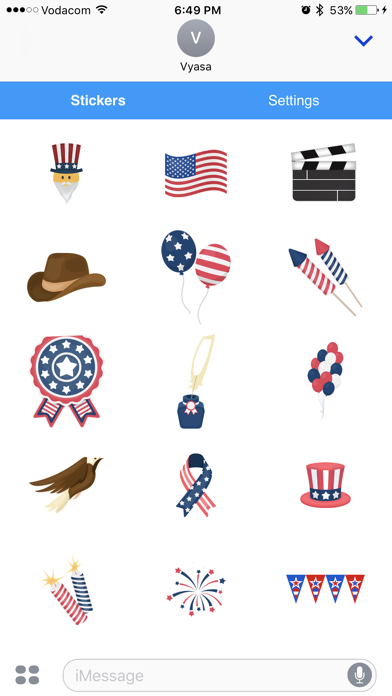 American Emoji - Great Emoticons for Texting Screenshots