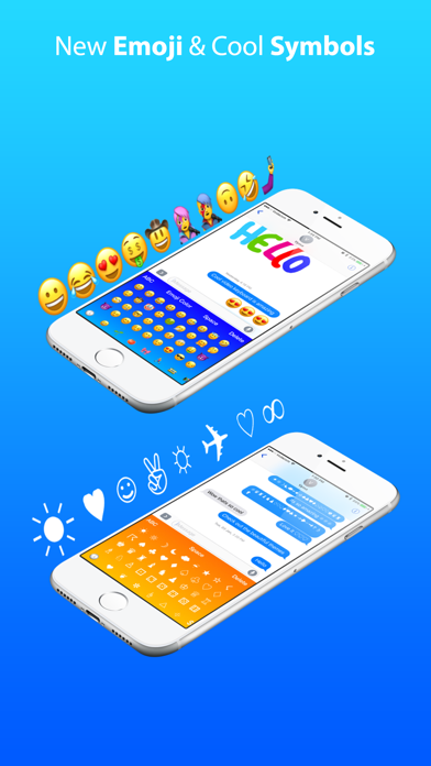 Cool Video Keyboard - Custom Emoji & Rainbow Theme Screenshots