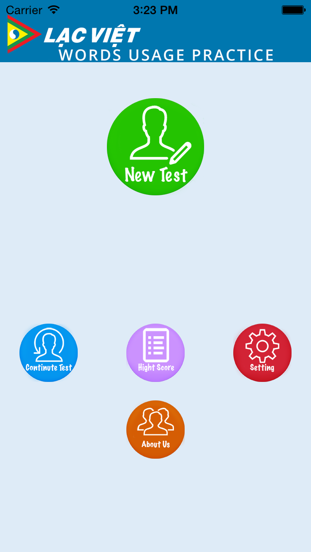 Words Usage Practice Screenshots