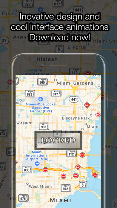 Maps+ Hide Photos inside Maps Using Fingerprint Screenshots