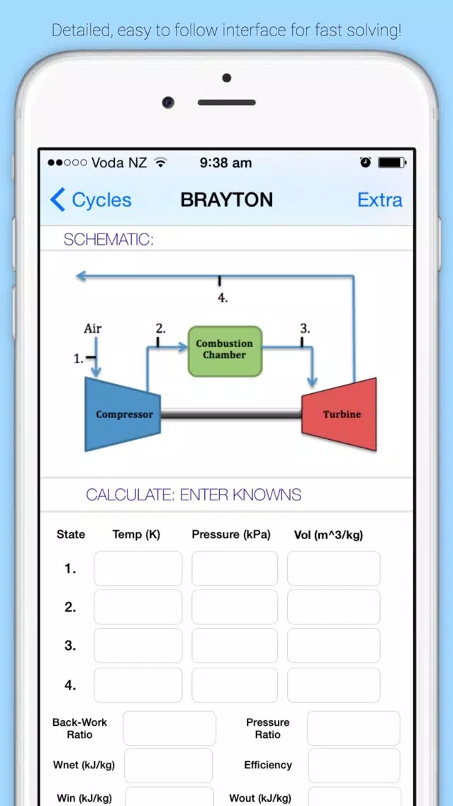 Thermodynamic Cycles Lite Screenshots