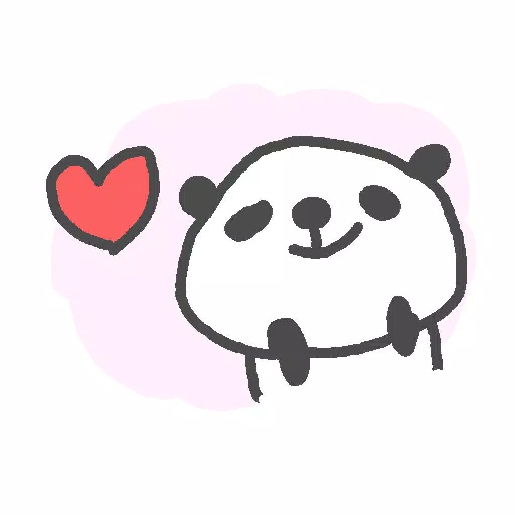 Color Cute Panda Stickers!! Color Cute Panda Stickers!!