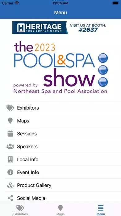 2023 Pool & Spa Show Screenshots