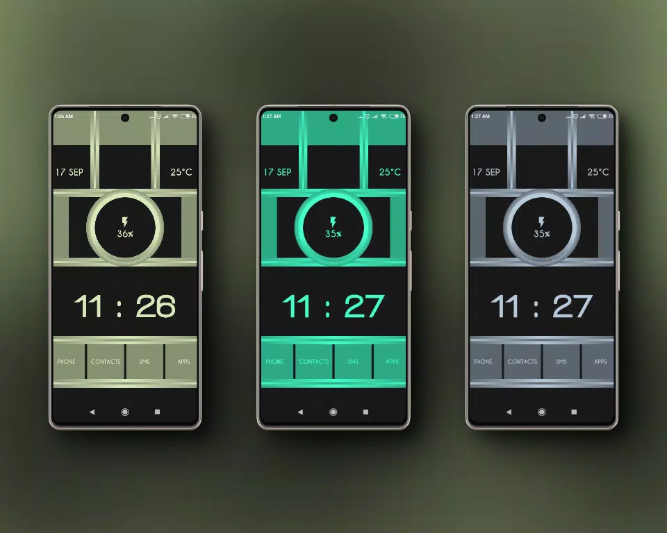 A37 Theme for KLWP Screenshots