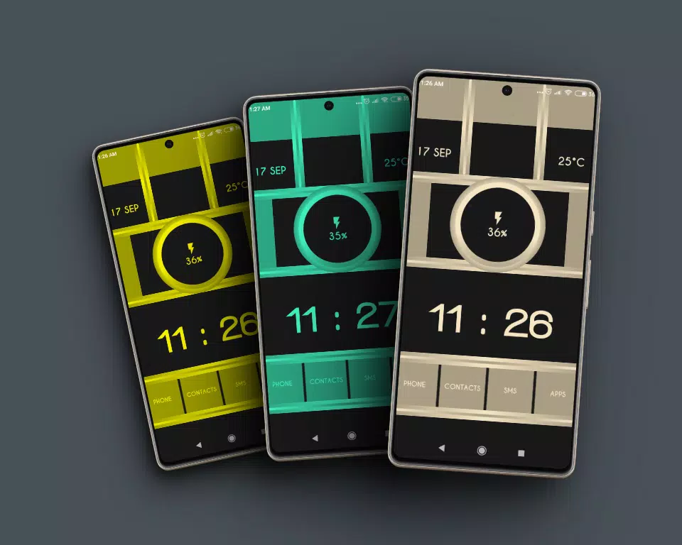 A37 Theme for KLWP Screenshots