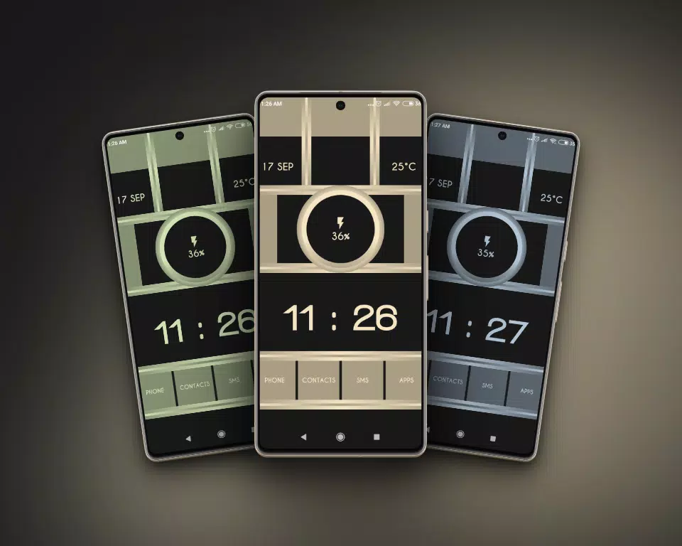 A37 Theme for KLWP Screenshots