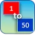 Coloring 1to50