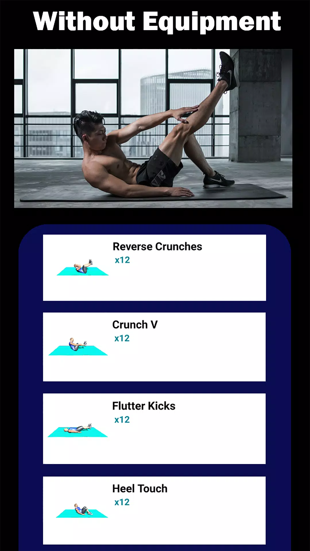 Zrzuty ekranu 6 Pack in 30 Days