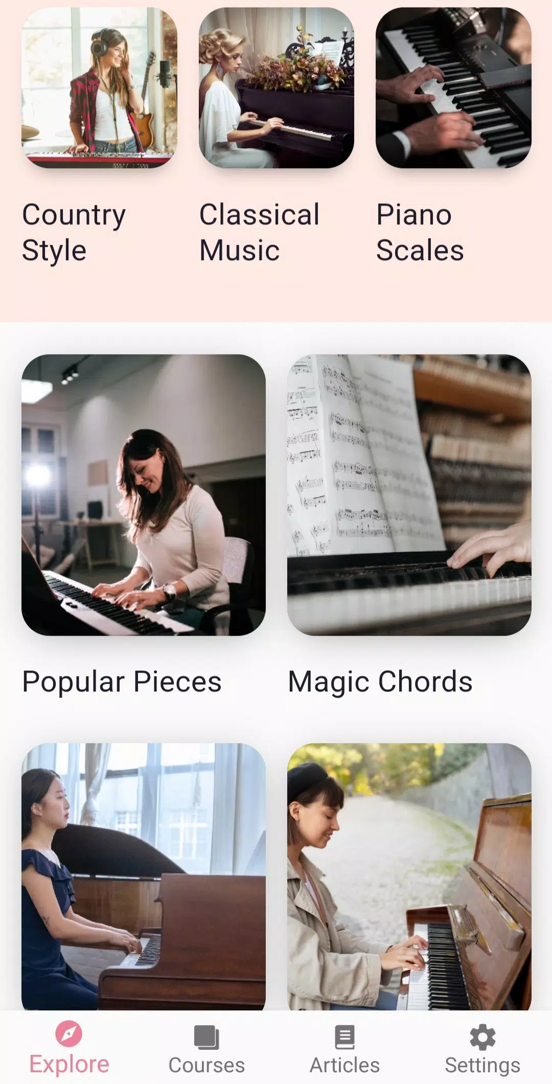 Learn Piano: Beginner Tutorial Screenshots