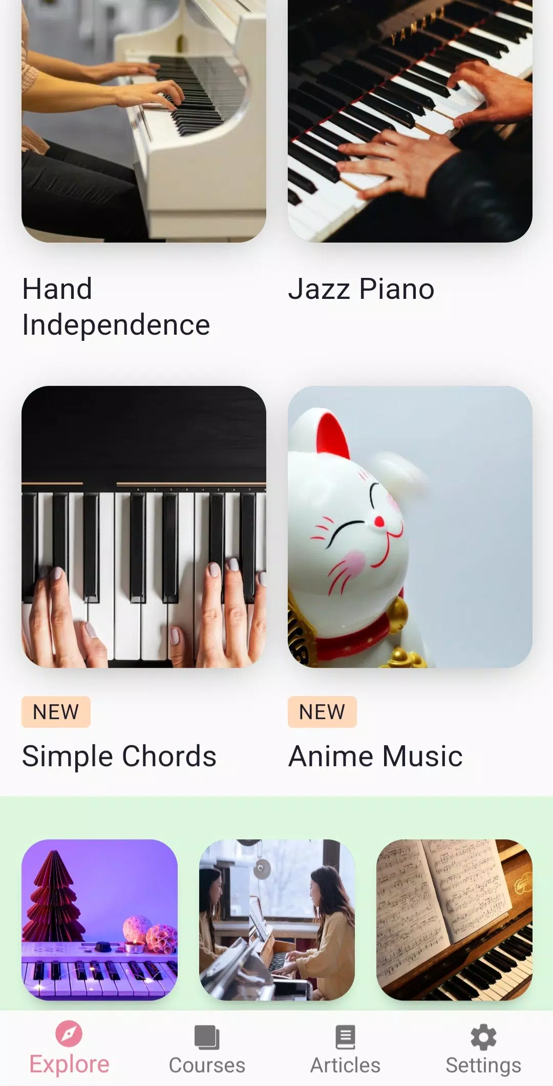 Learn Piano: Beginner Tutorial Screenshots