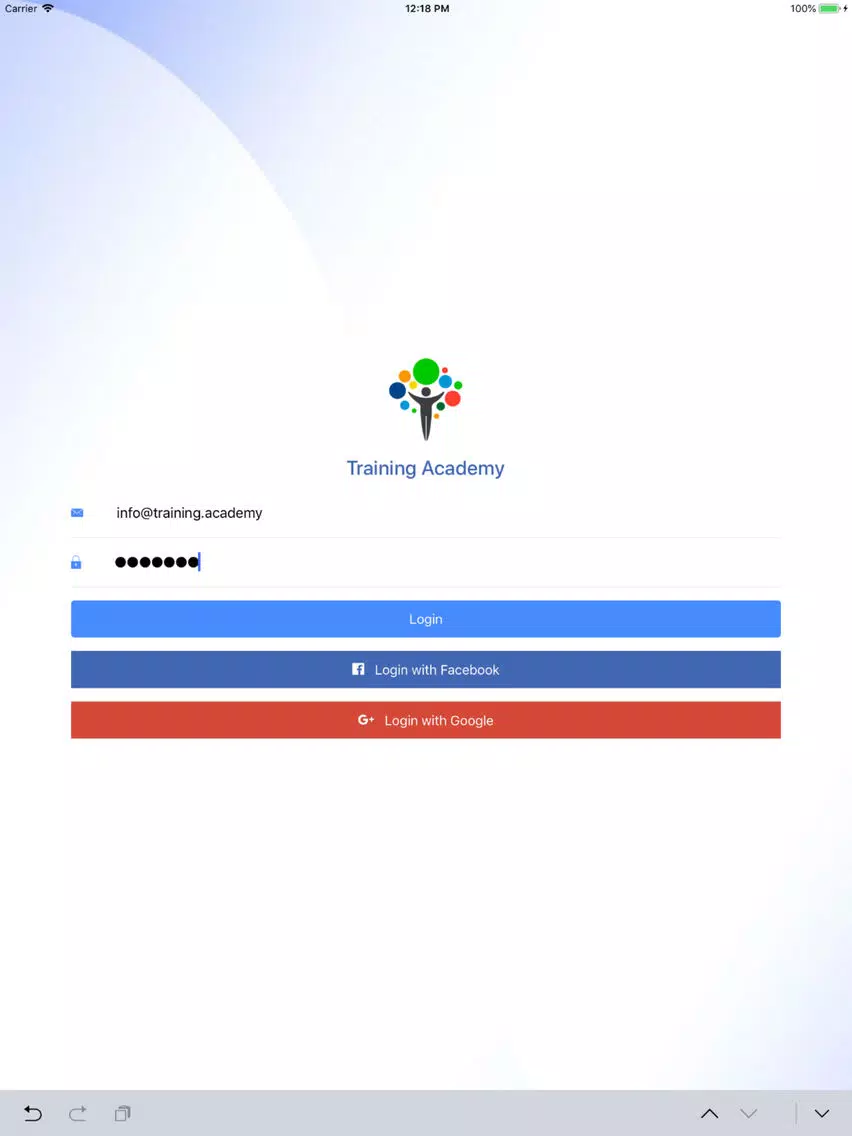 Training.Academy iPad Screenshots