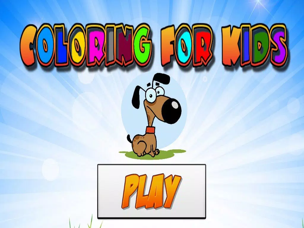Coloring for Kids 1 - Fun color & paint on drawing game for boys & girls iPad Screenshots