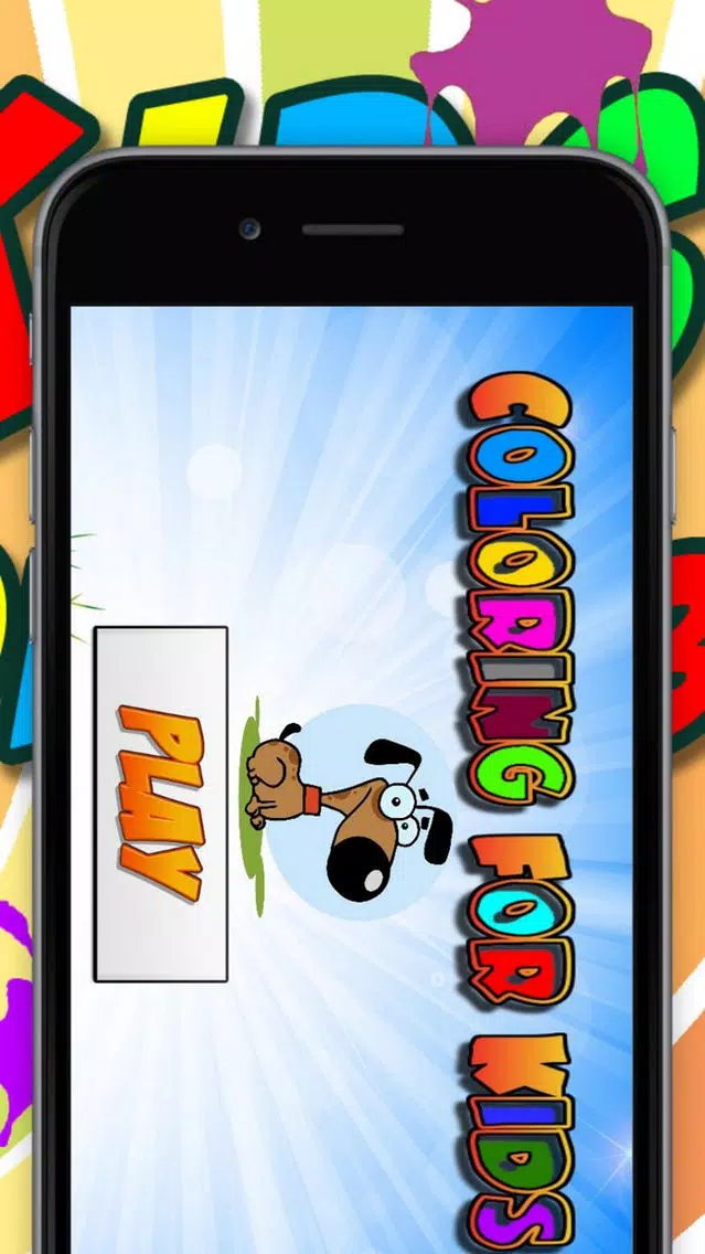 Coloring for Kids 1 - Fun color & paint on drawing game for boys & girls Screenshots
