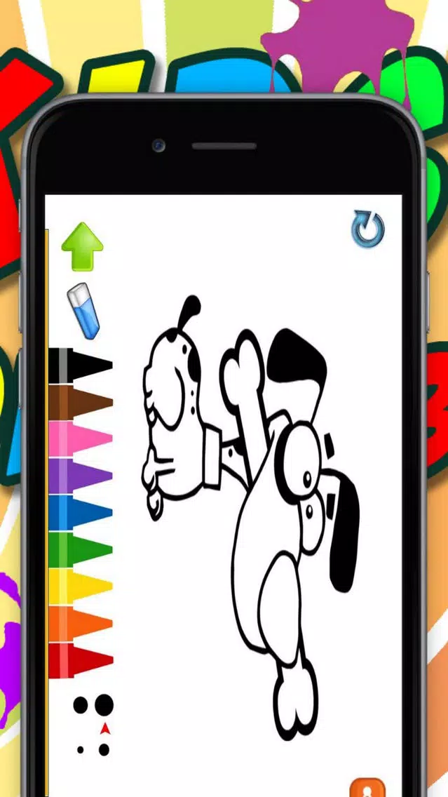 Coloring for Kids 1 - Fun color & paint on drawing game for boys & girls Screenshots