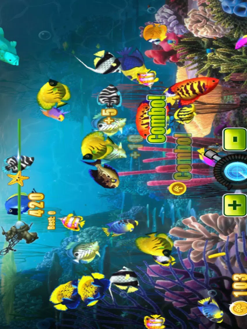 捕鱼 钓鱼小游戏:深海历险 iPad Screenshots
