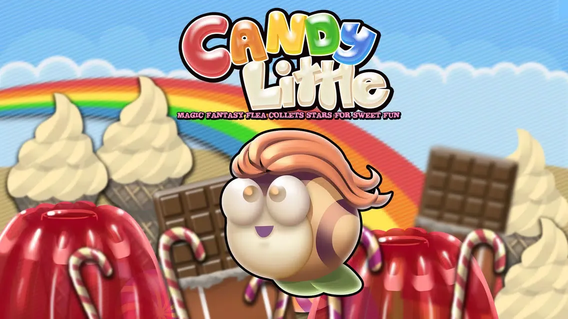 Candy Little: Magic fantasy flea collects stars for sweet fun 스크린샷