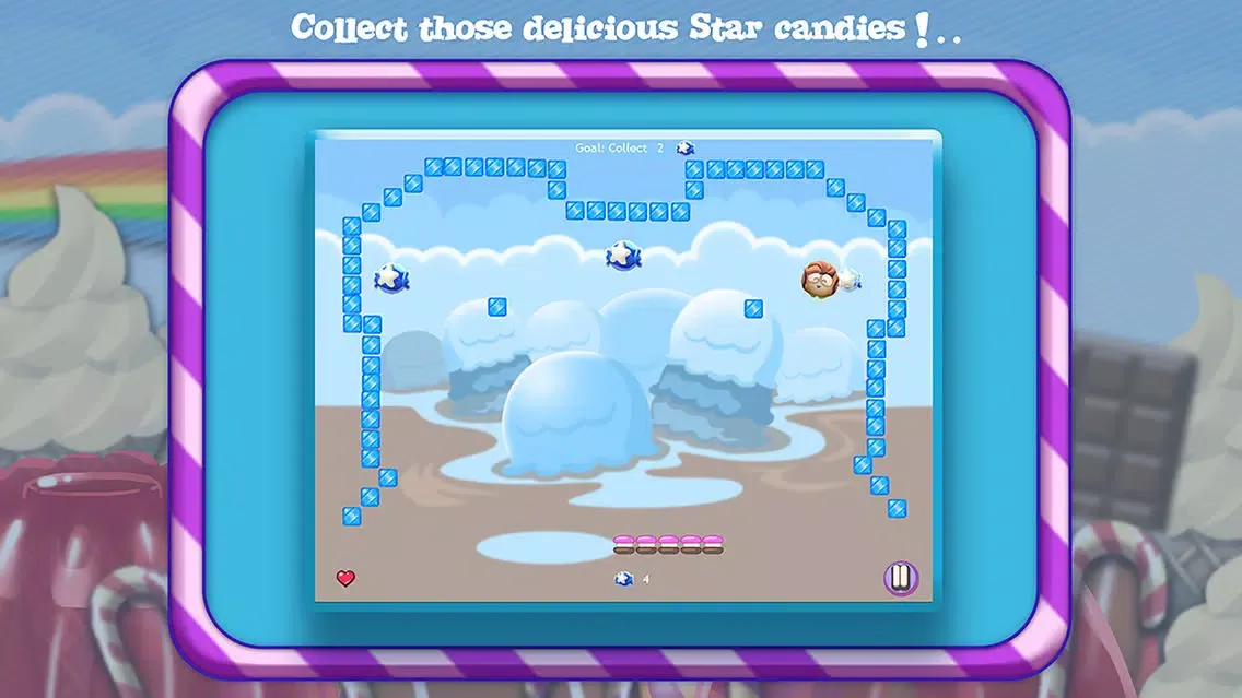 Candy Little: Magic fantasy flea collects stars for sweet fun 스크린샷