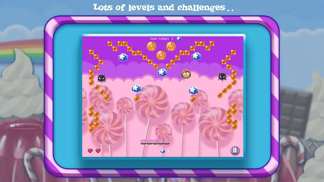 Candy Little: Magic fantasy flea collects stars for sweet fun 스크린샷