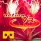VR Drone Flight Through Fireworks Virtual Reality