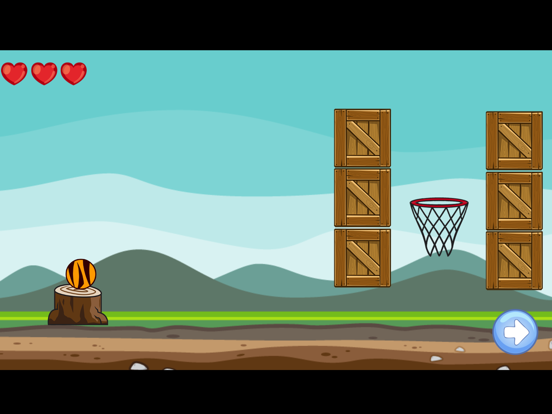 Tangkapan skrin Tiger Ball 2D iPad