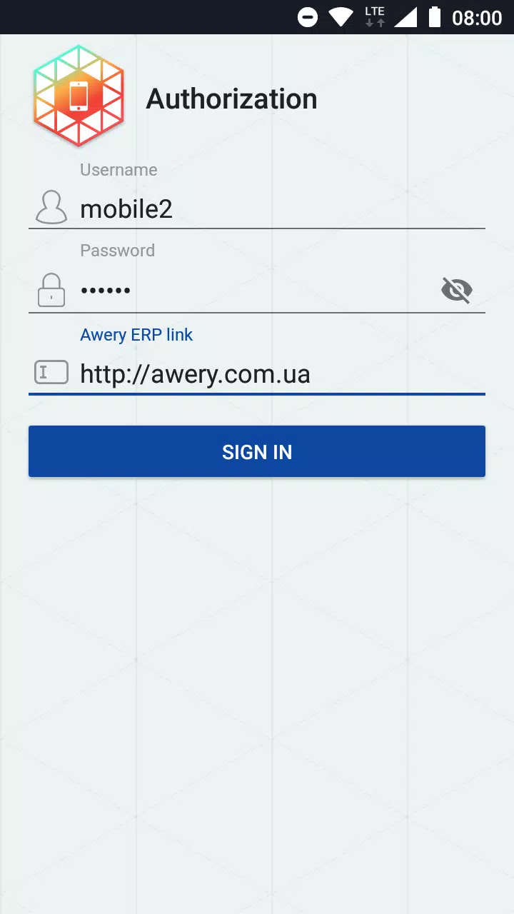 Awery ERP mobile Screenshots