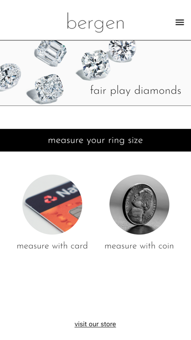 Ring Size Calcluator Screenshots