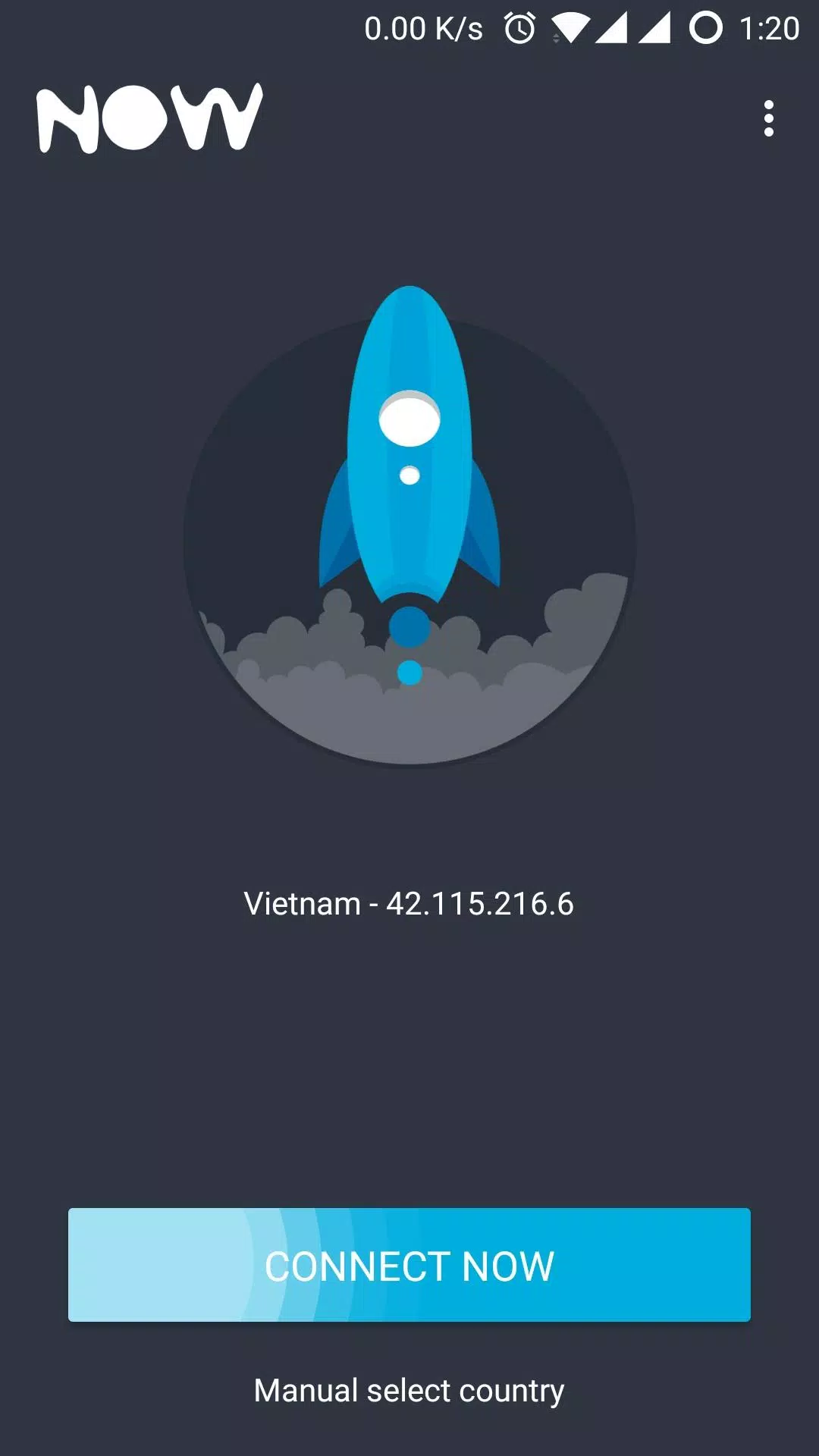 Now VPN Screenshots