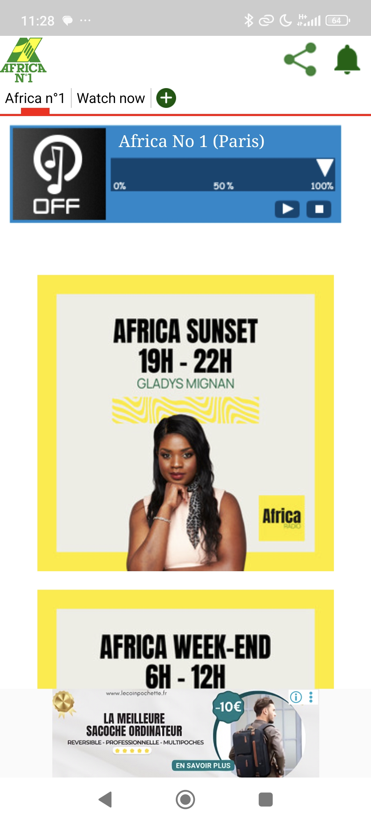 Africa No1 Radio Screenshots