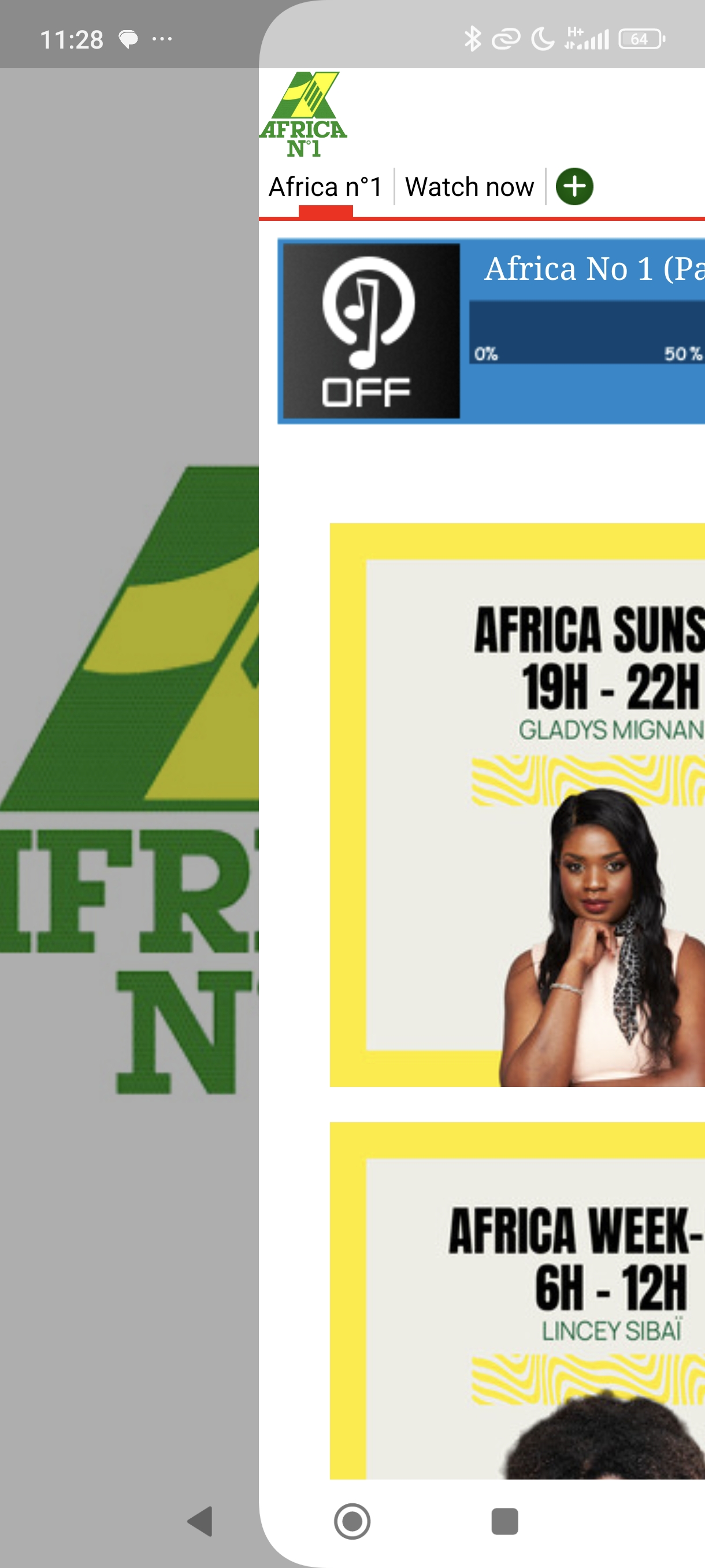 Africa No1 Radio Screenshots