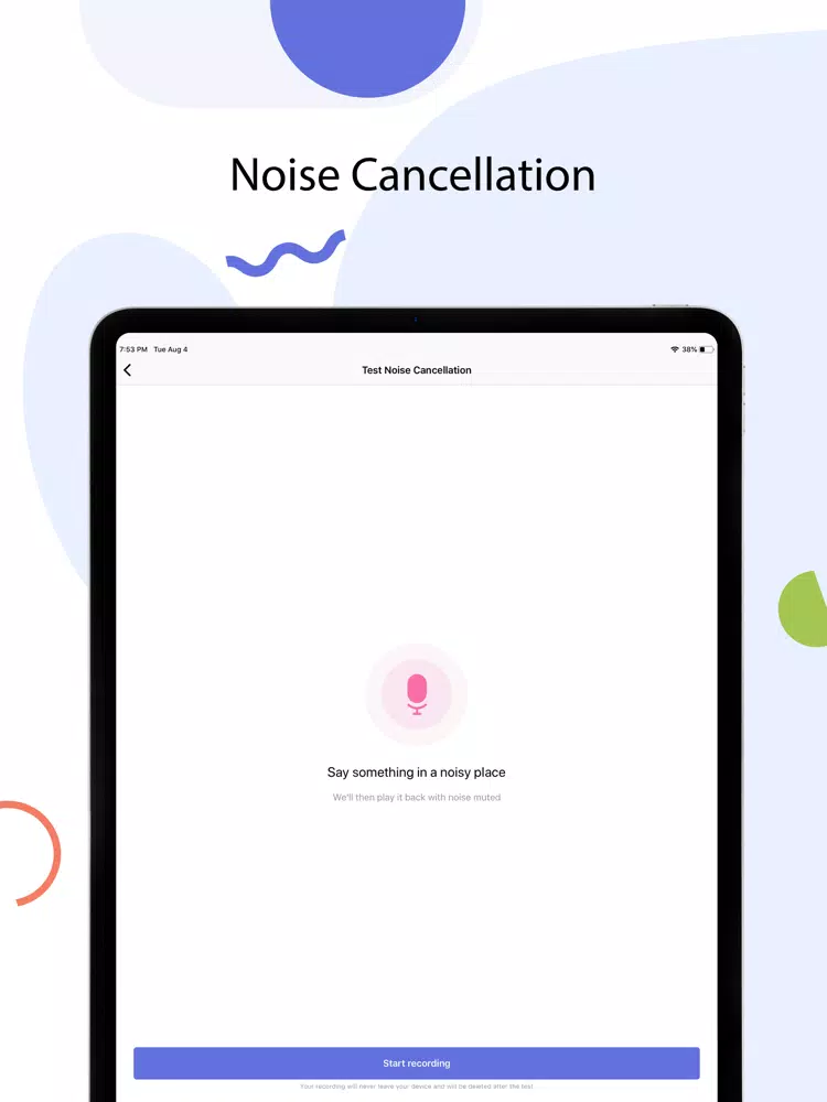 Krisp Phone: 2nd Phone Number iPad Screenshots