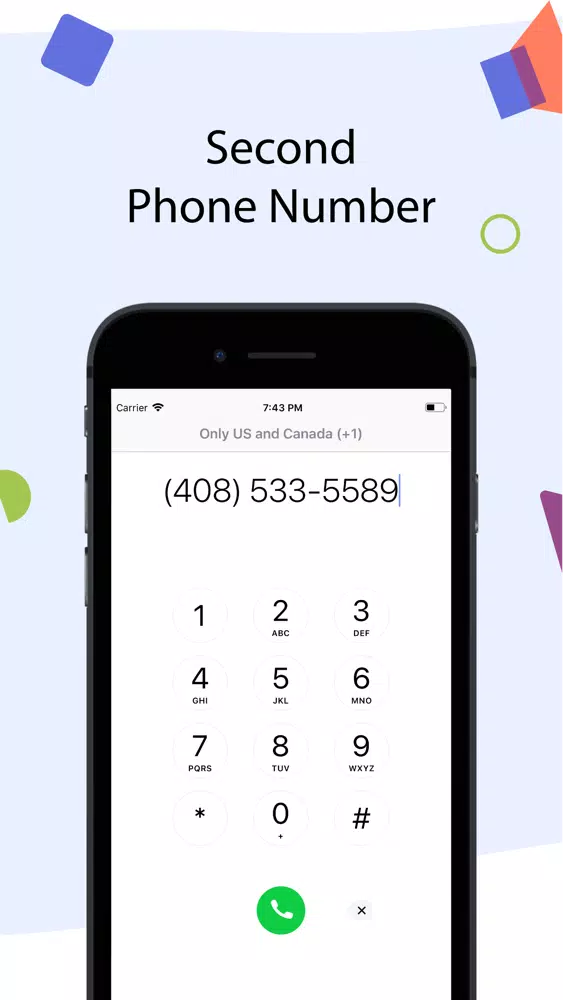 Krisp Phone: 2nd Phone Number Screenshots