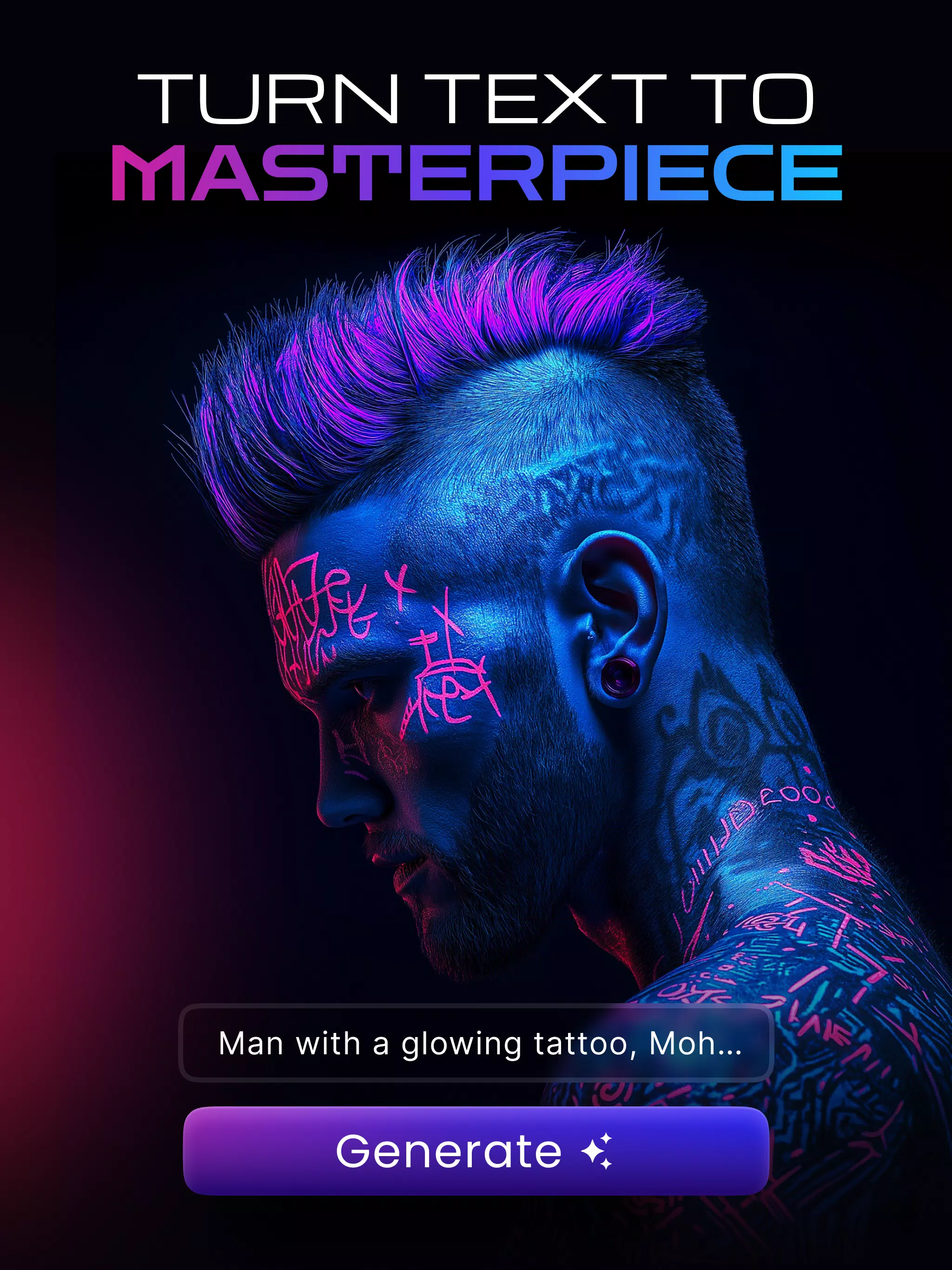 AI Photo Generator - QAI Art Screenshots
