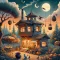 AI Halloween House Transformer