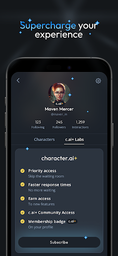 Character AI: AI-Powered Chat Screenshots