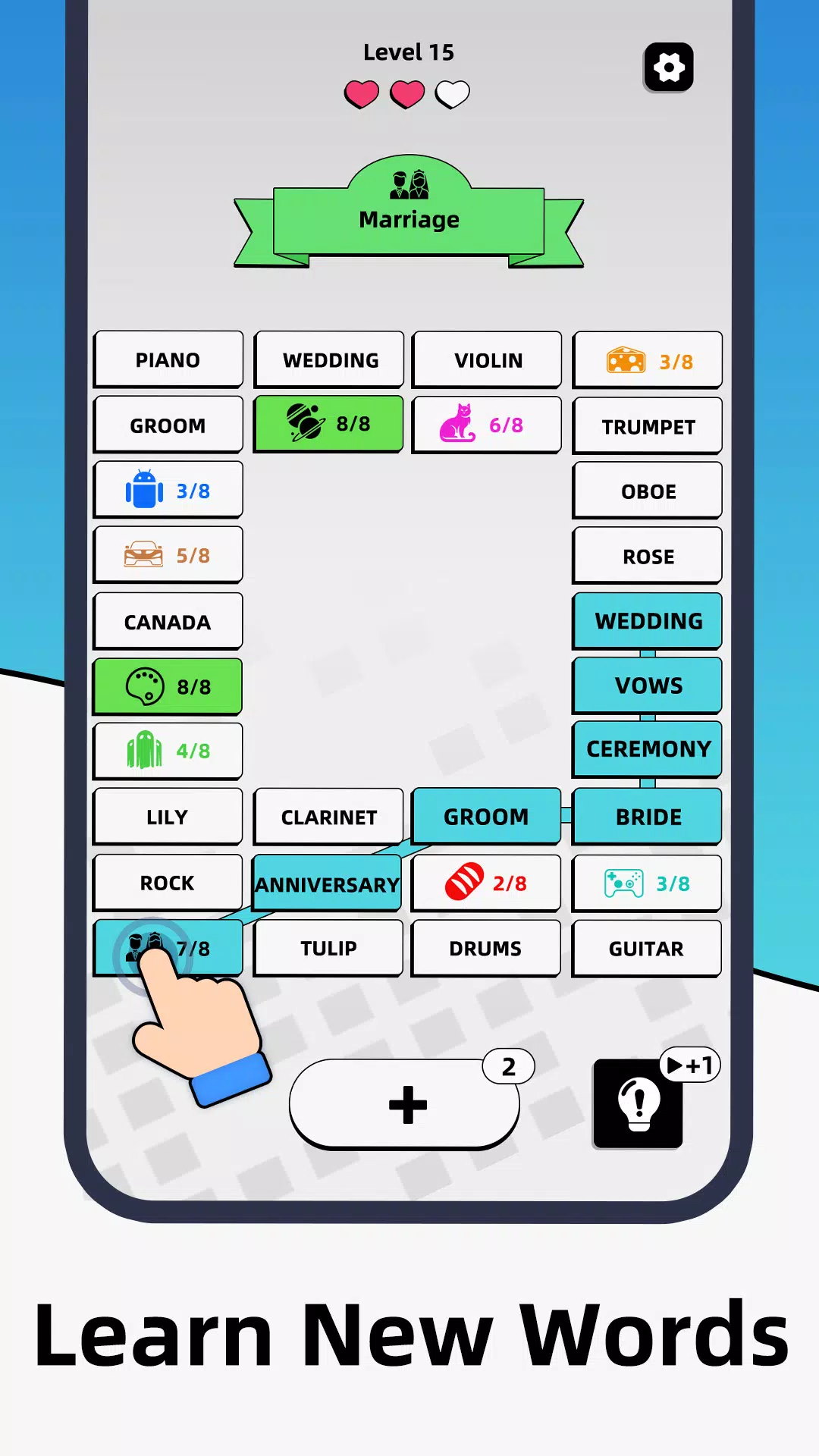Word Connect Associations Screenshots