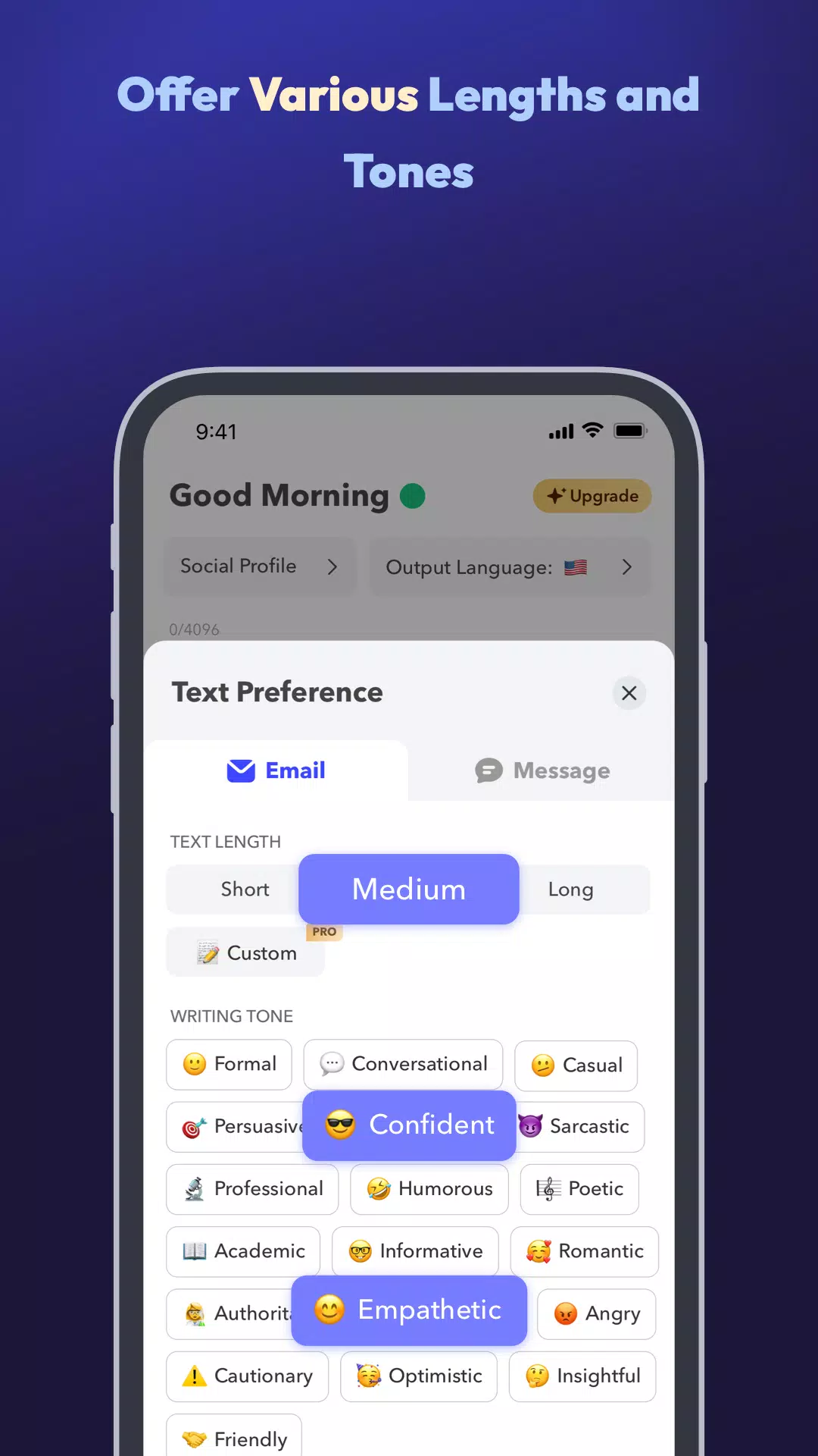 AI Email, Reply Writer: Xemail Screenshots
