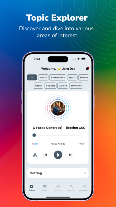 Quik News - Podcasts & Debates Screenshots