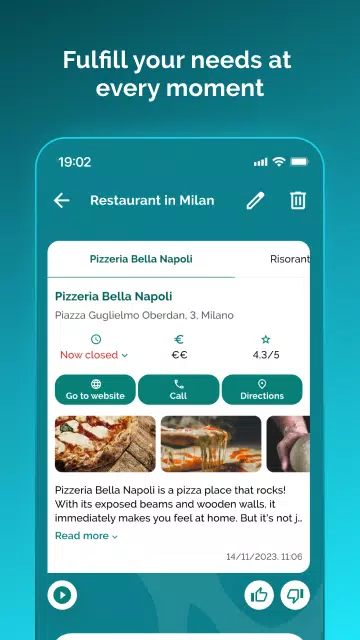 Screenshot di MAIA