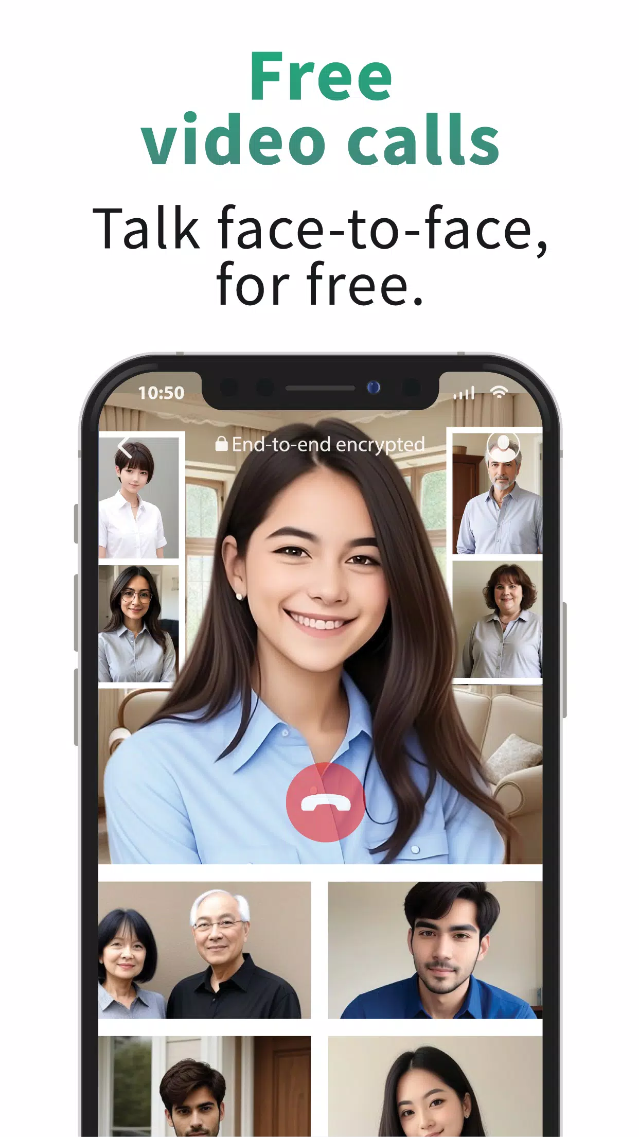 GoChat – Text, Voice, Video Screenshots