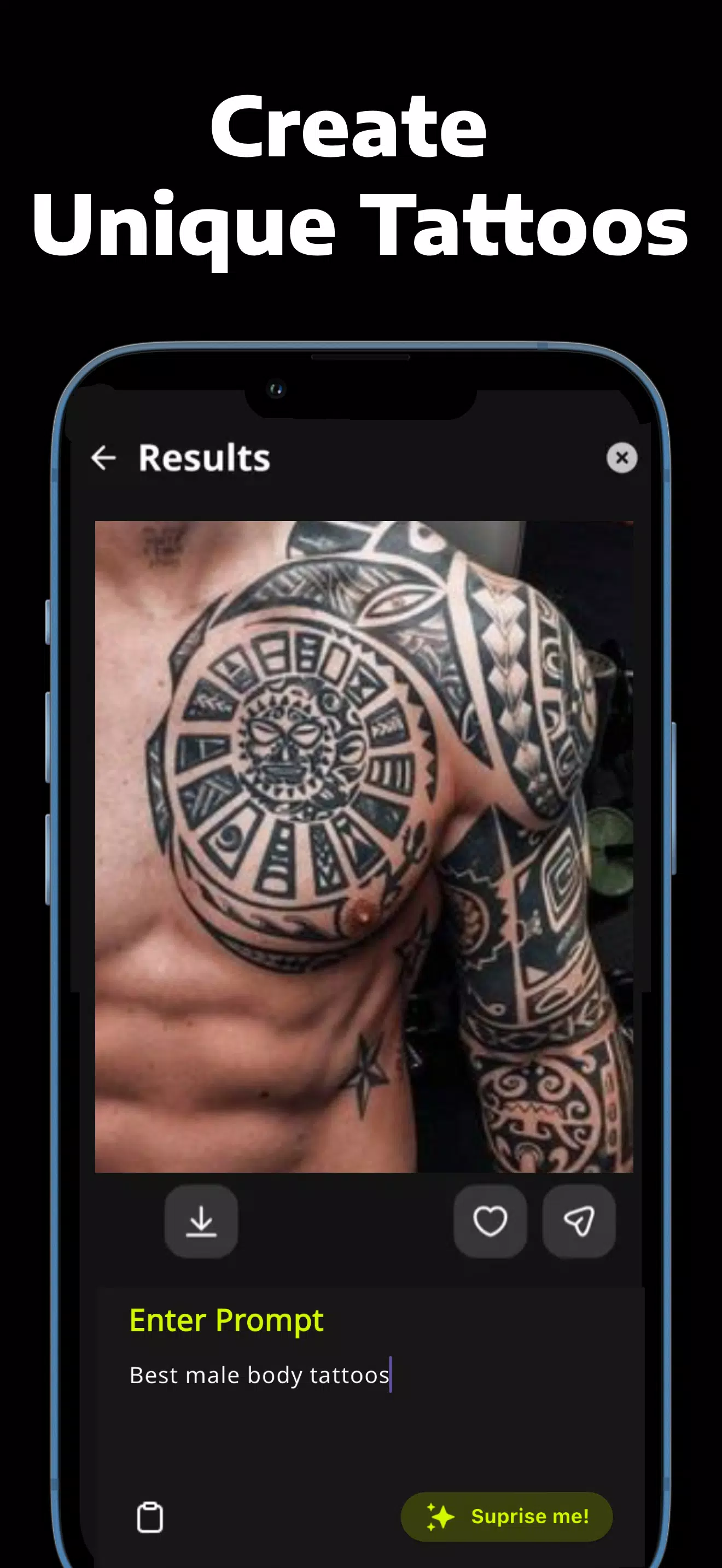 Tattoo AI - Tattoo Generator Screenshots