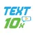 Text 10X