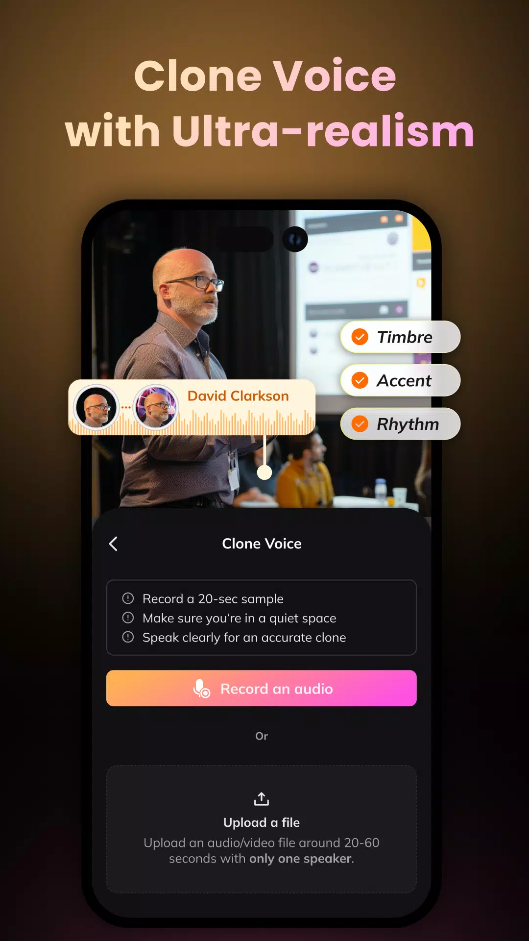 AI Voice Editor by Vozo Screenshots