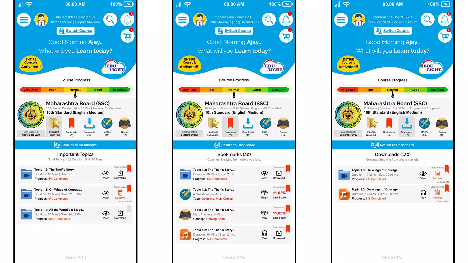 Edulight - The Learning App Screenshots