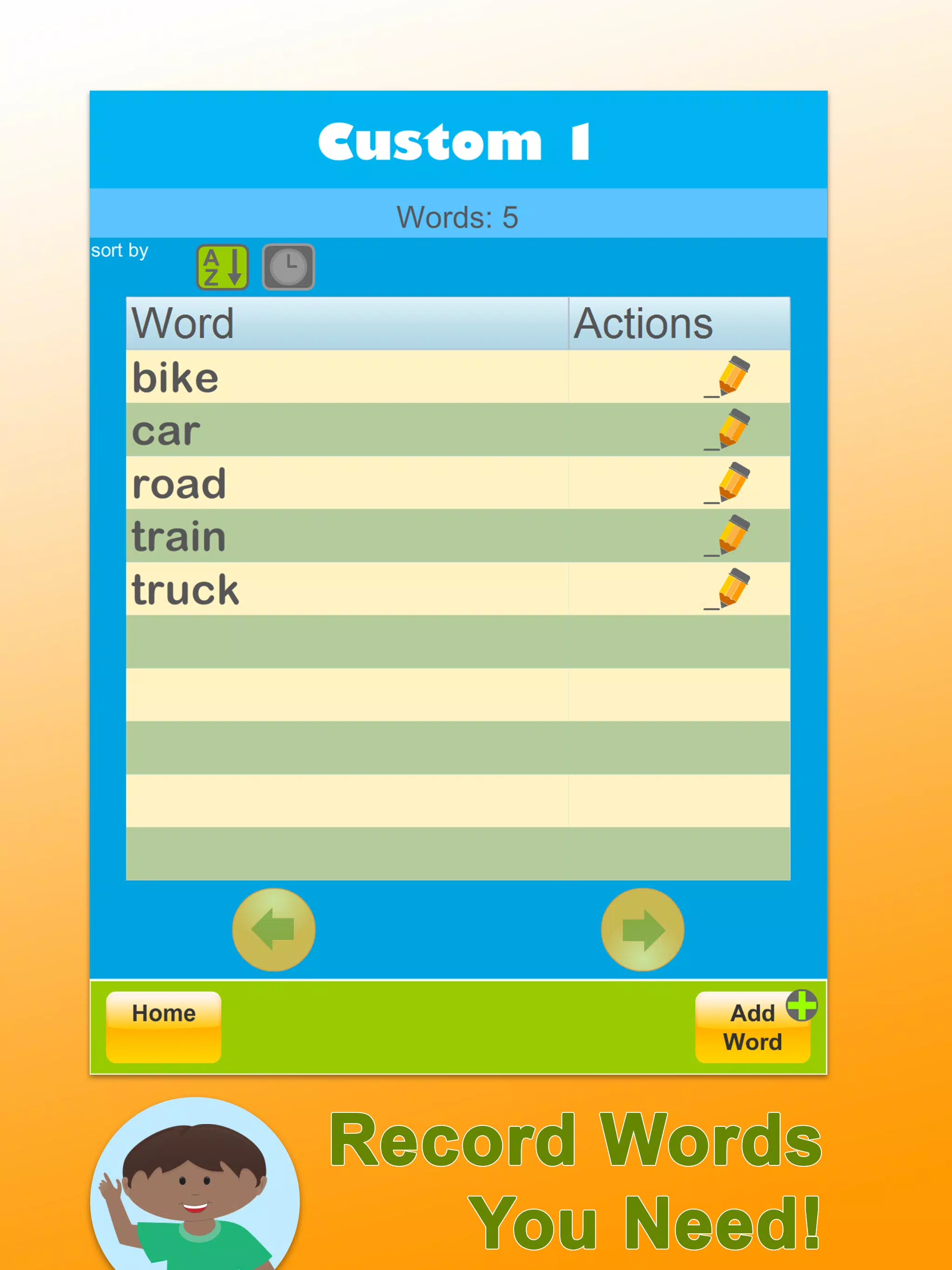 Sight Words Coach Screenshots