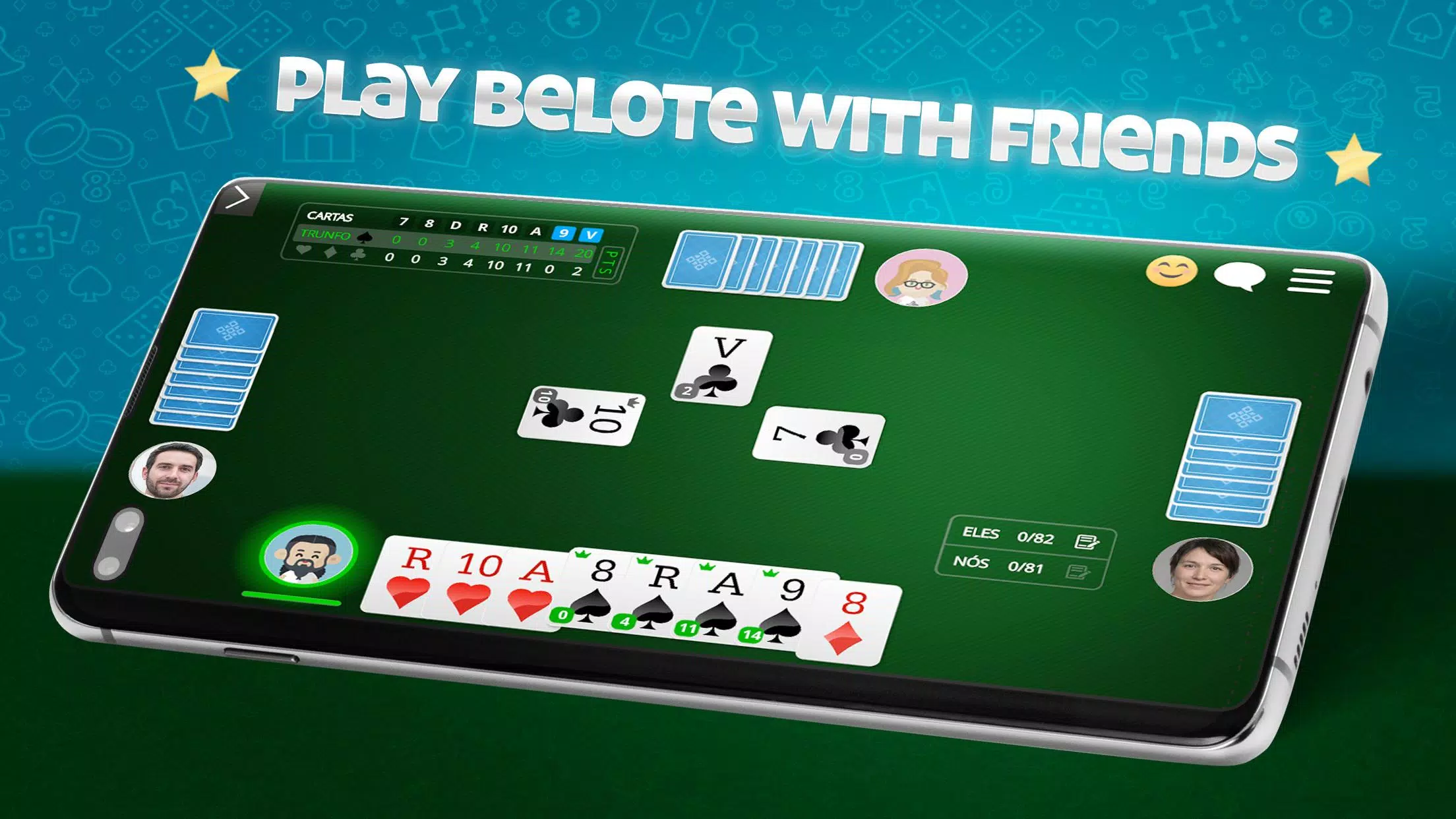 Belote Online Screenshots