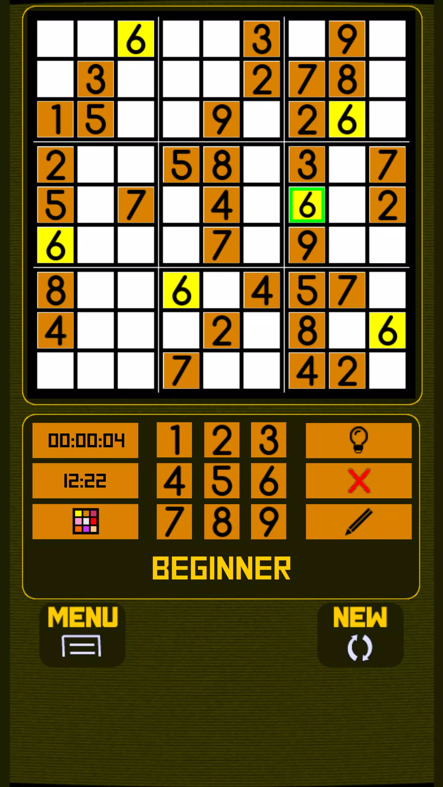 Classic sudoku Screenshots