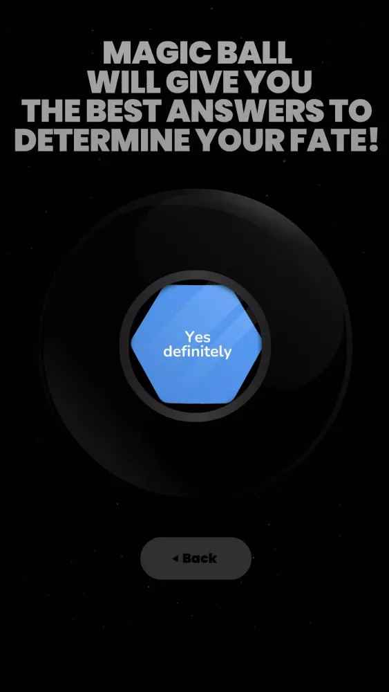 Magic Ball Decision Prediction Screenshots